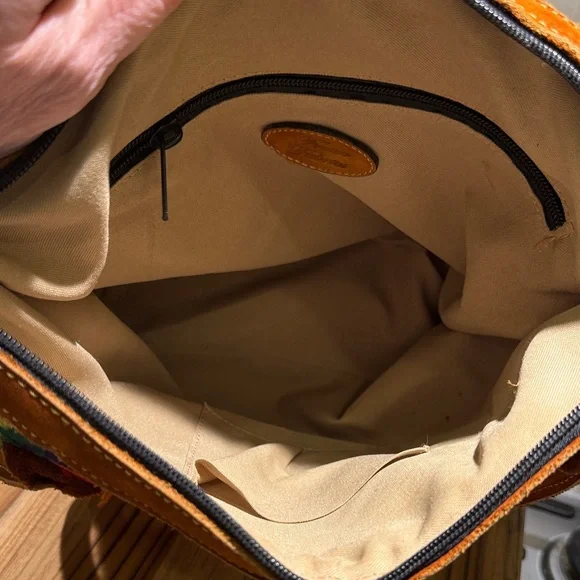 Fresco Fabrics Colorful Floral Embroidered Tote Bag - Picture 3 of 11